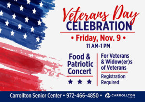 Carrollton Veterans Day Celebration